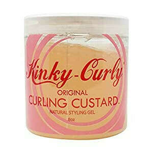 Amazon.com : Kinky Curly Curl Custard Gel, 8 oz : Hair Gel : Beauty & Personal Care