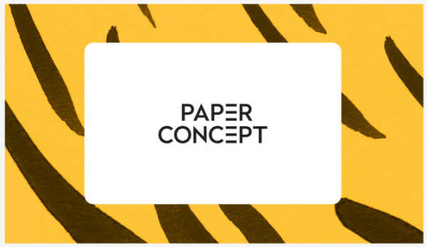 PaperConcept карта падарункавая на мастацкія матэрыялы