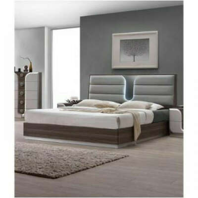 Shop Chintaly imports : queen bed headboard with lights