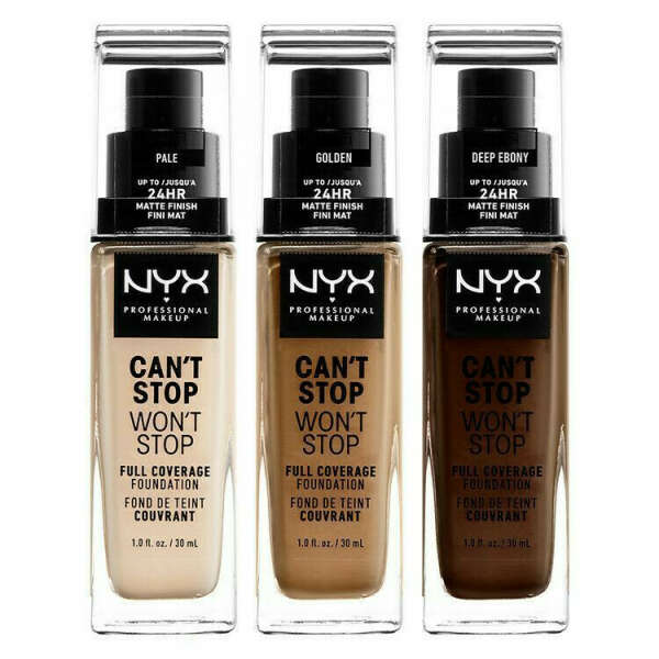 NYX Professional Makeup Can'T Stop Won'T Stop Full Coverage Foundation оттенок 1.3, Light Porcelain