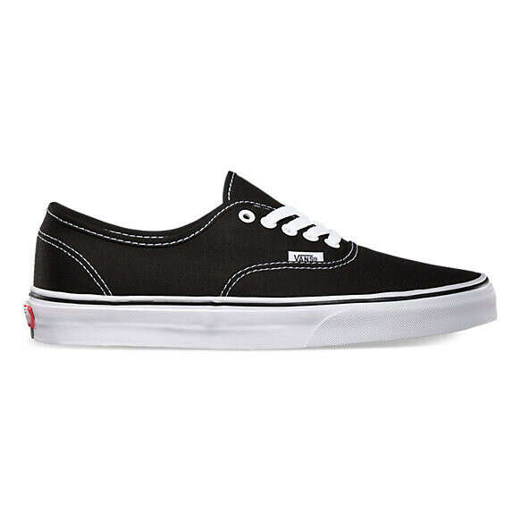 Authentic Black Vans