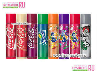 Набор из 8 бальзамов Lip Smacker Coca Cola Party Pack