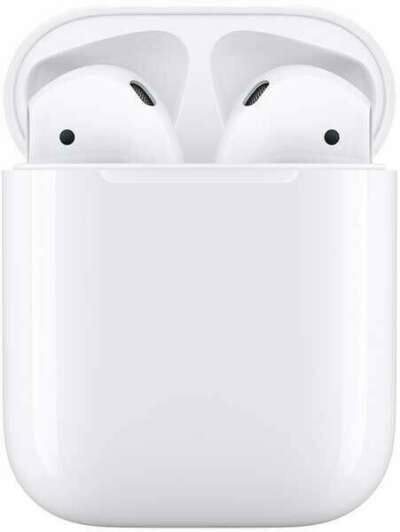 Apple AirPods, with Charging Case, Bluetooth, белый