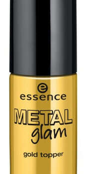 essence коллекция metal glam   верхнее покрытие золото т.01