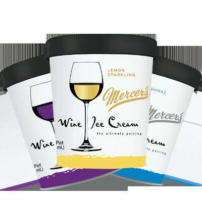 Wine Ice Cream