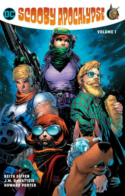 комикс Scooby apocalypse 1-6 томов