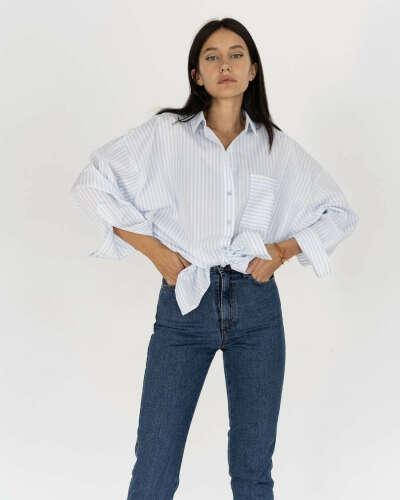 Cotton oversize shirt