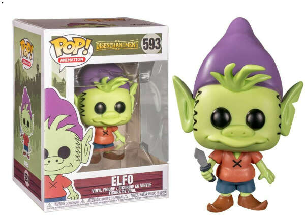 Amazon.com: Funko Pop! Animation: Disenchantment - Elfo, Multicolor: Toys & Games