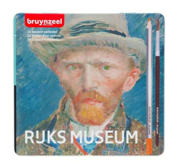 Bruynzeel Rijks Museum watercolour pencils 24psc.