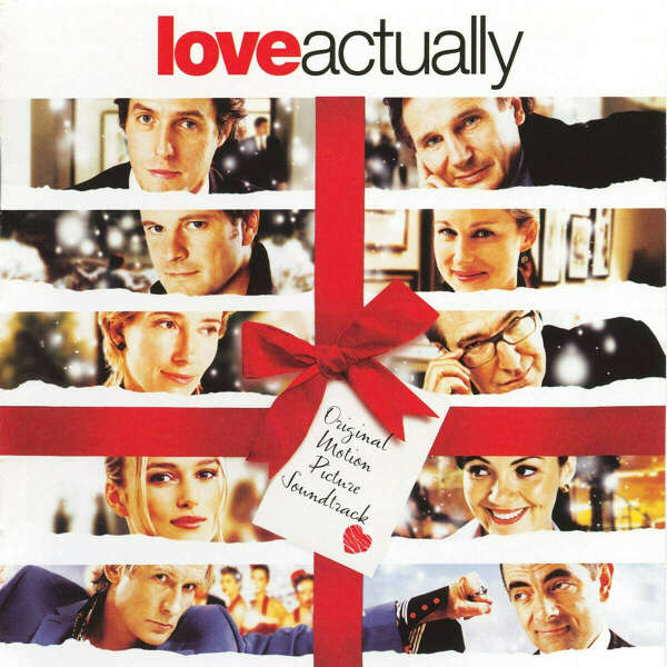 OST к фильму Love Actually на красном и белом виниле. В комплекте 2 пластинки