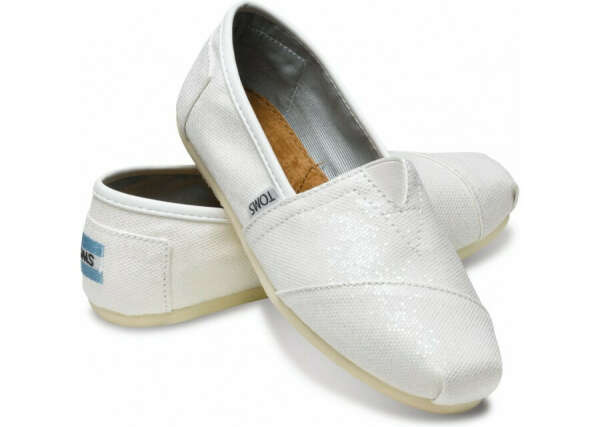 TOMS Bridal White Women&#039;s Glitters