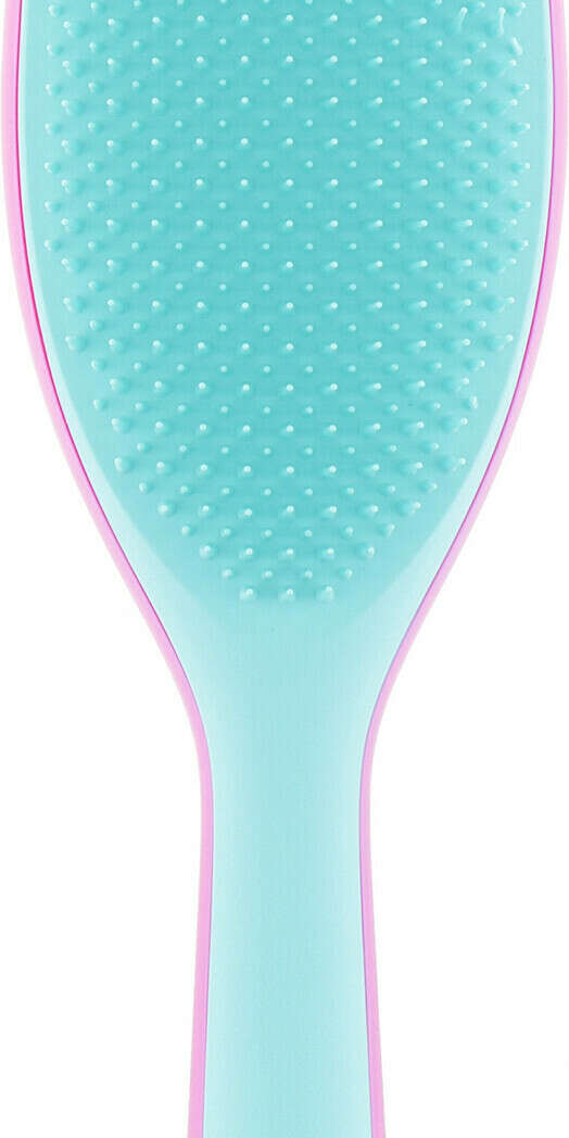 Расческа для волос, розово-голубая Tangle Teezer The Wet Detangler Hyper Pink Large Hairbrush