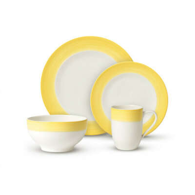 Colorful Life Lemon Pie 8 Piece Dinner Set for 2