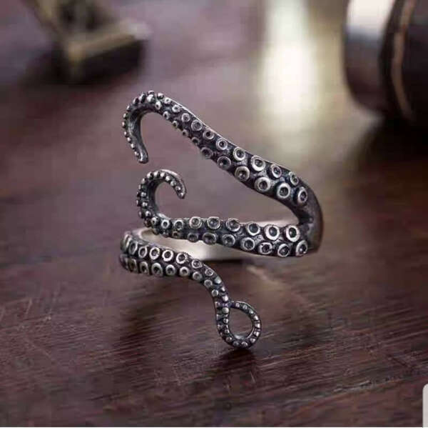 Кольцо осьминог