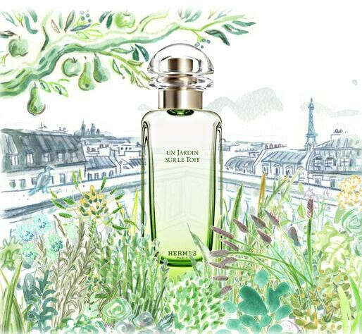 Un Jardin Sur Le Toit Eau De Toilette, Hermes