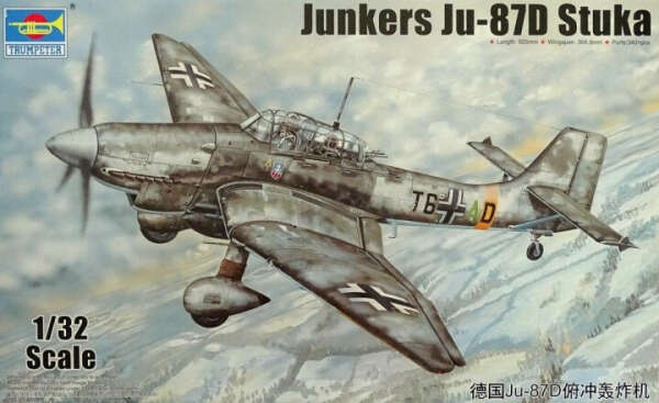 Trumpeter 03217 1/32 Junkers Ju-87D STUKA