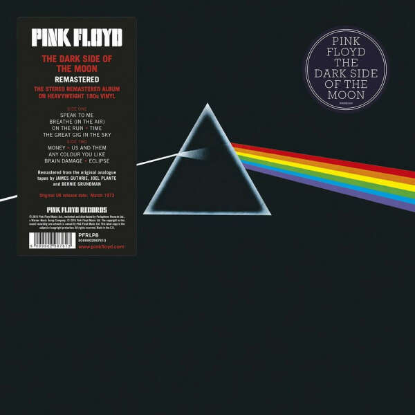 pink floyd dark side of the moon vinyl original 1973