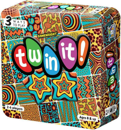 Amazon.com: Gamewright 253 Twin It! Card Game Multi-colored, 5" : Toys & Games