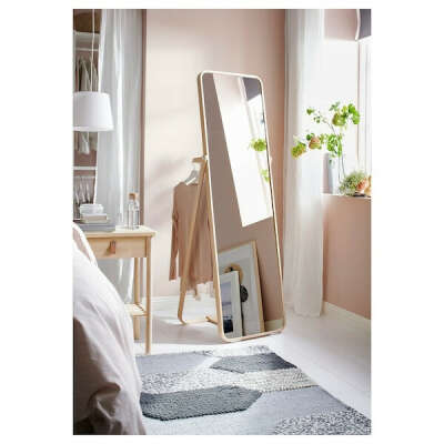 Купить ИКОРННЕС Зеркало Напольное, ясень, 52x167 см по выгодной цене в интернет-магазине - IKEA