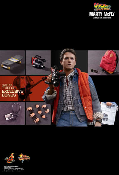 Hot toys BACK TO THE FUTURE MARTY MCFLY