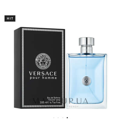 Духи versace pour home 200 ml