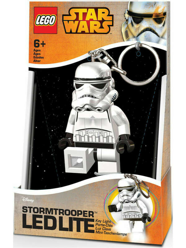 Брелок-фонарик для ключей LEGO Star Wars - Storm Trooper (Штормтрупер), Lego.