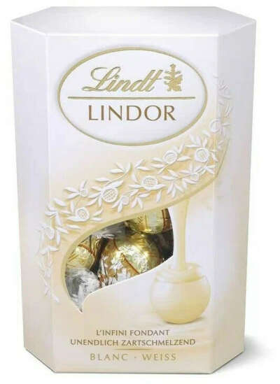 Конфеты Lindt Lindor белый шоколад