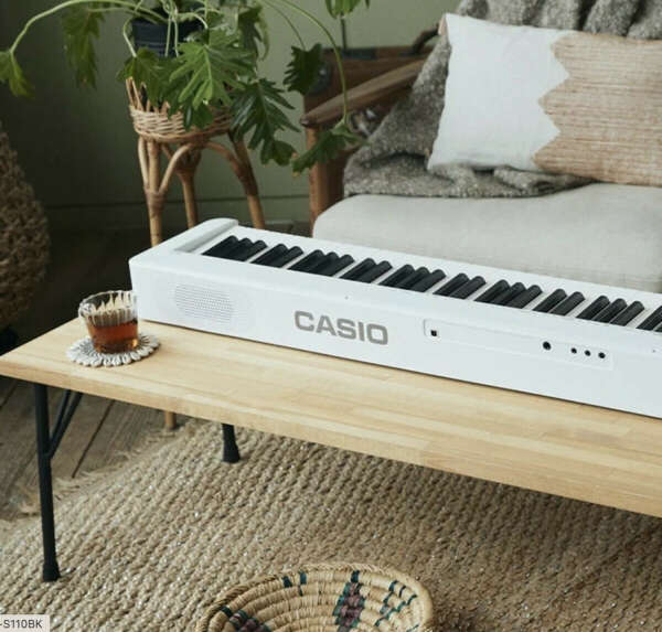 Цифровое пианино CASIO CDP-S110BK (белый)