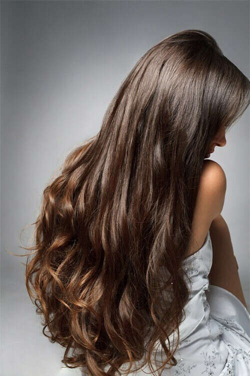 Красивые длинные волосы