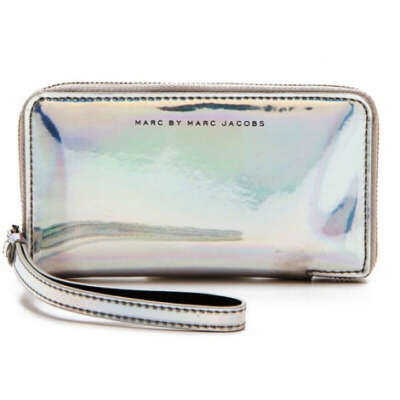 Marc by Marc Jacobs голографический кошелек