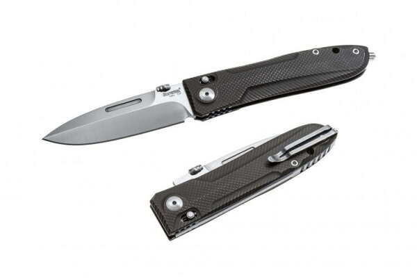 Складной нож Lion Steel Big Daghetta, темно-серый титан L/8710 GY