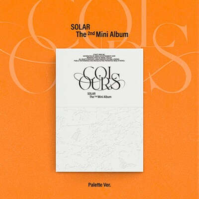 Candy shop • k-pop albums - [Под заказ] SOLAR - COLOURS (Palette Ver.)