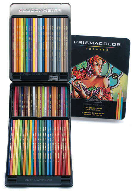 Prismacolor Pencils, Set of 72