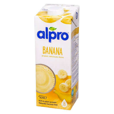 Банановое молоко Alpro
