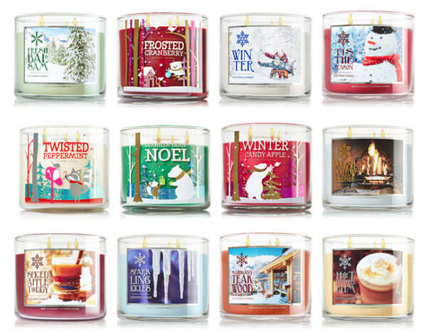 Свечка Bath and Body Works