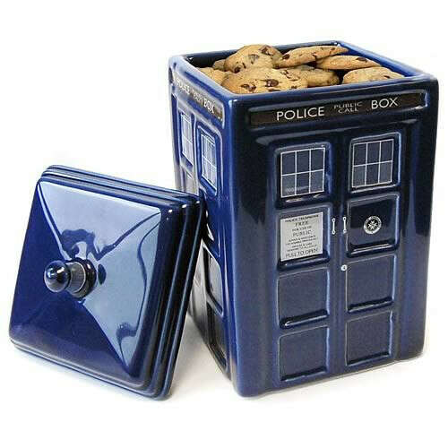 Doctor Who TARDIS Ceramic Cookie Jar