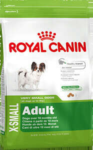 Royal Canin "X-Small Adult" - сухой корм для миниатюрных собак от 10 мес. до 8 лет | 1,5 кг