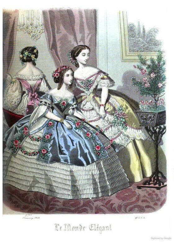 Новое платье 1860-х годов