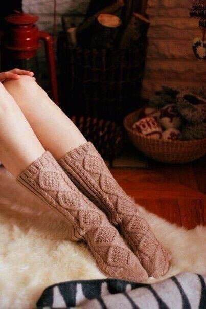 Носки красивой вязки