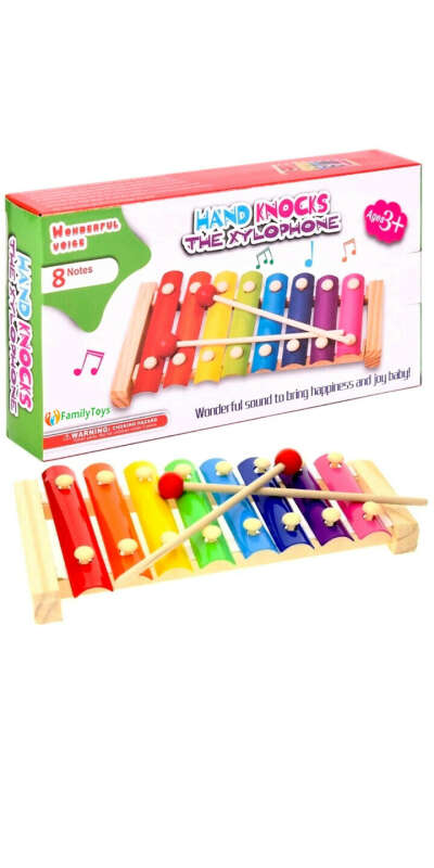 Ксилофон - детский музыкальный инструмент