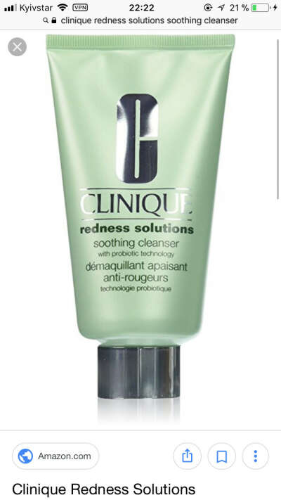 clinique redness solutions soothing cleanser