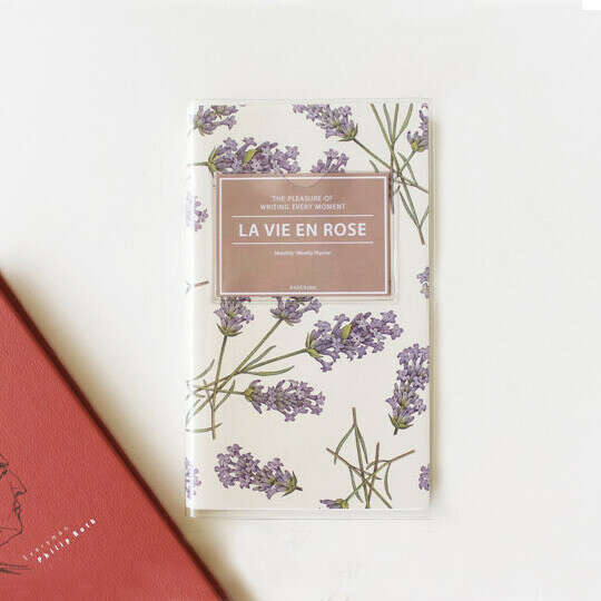 Планинг недатированный &#039;La Vie en Rose&#039;  / Lavender