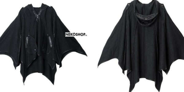 Плащ-куртка (?) стилизованная под крылья летучей мыши от Nekoshop