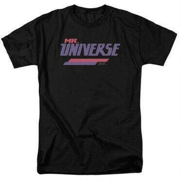 Steven Universe Mr. Universe Adult Black T-Shirt |