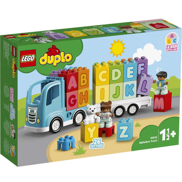 Конструктор LEGO Duplo Грузовик Алфавит 10915