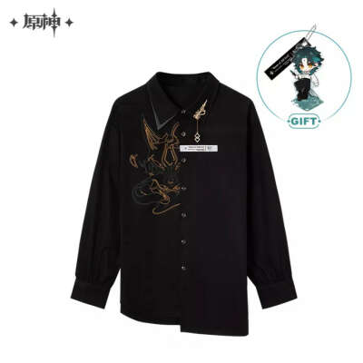 Официальный мерч Xiao Genshin Impact рубашка
