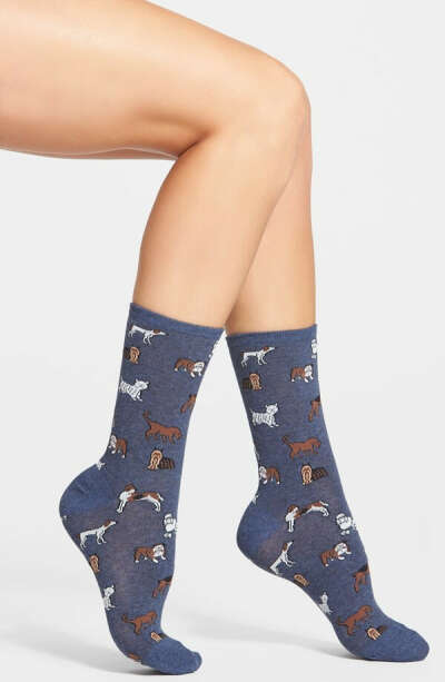 HOT SOX &#039;Classic Dogs&#039; Trouser Socks