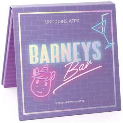 Палетка теней Unicorns Approve Barneys bar