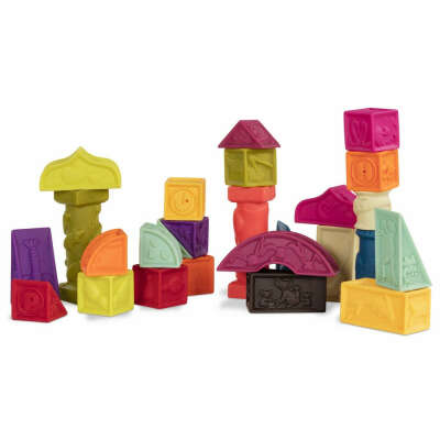 Набор мягких кубиков B.Toys (Battat)