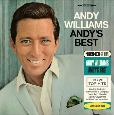 ANDY WILLIAMS, Andy s Best, LP (Limited Edition,180 Gram High Quality Pressing Vinyl)